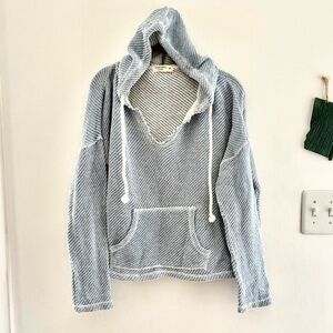 Ocean Drive Lightweight Blue Hoodie